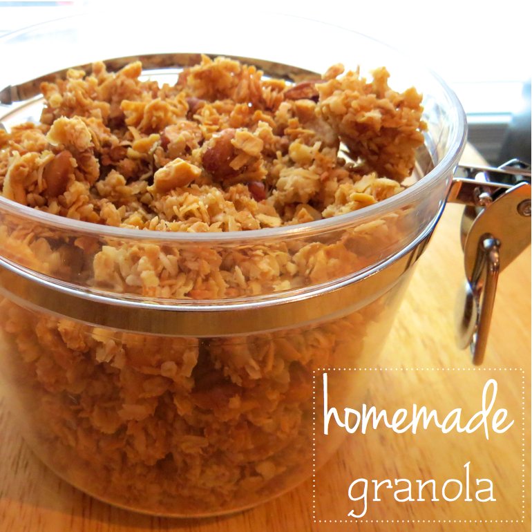 homemade granola