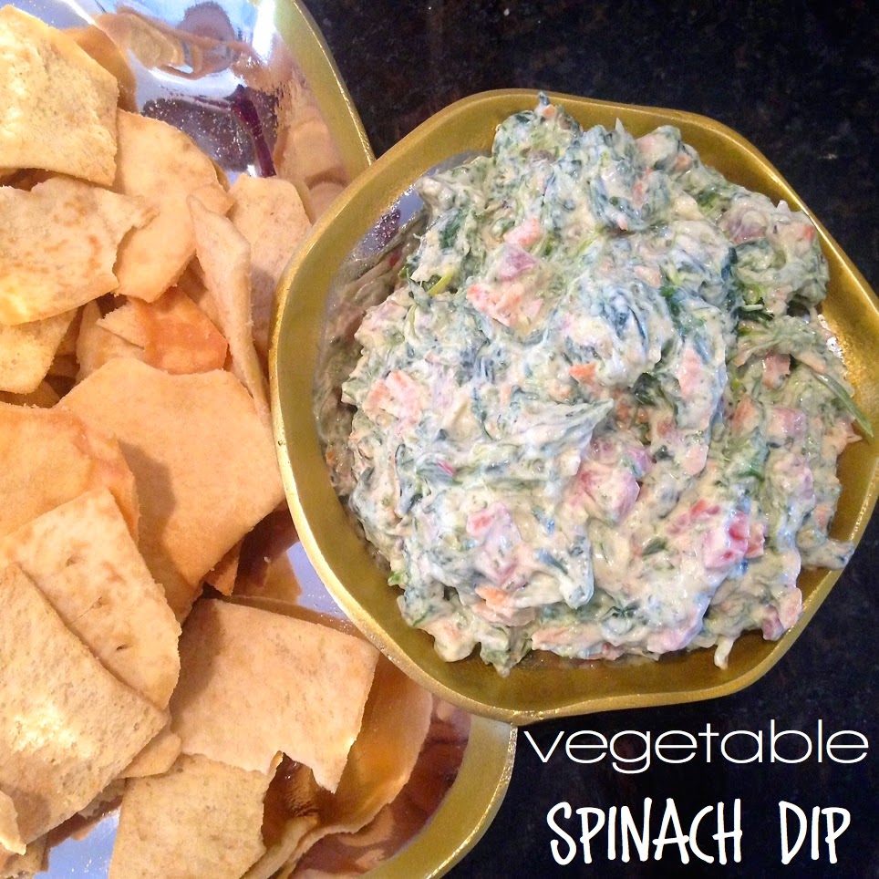 vegetable spinach dip